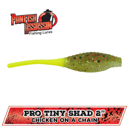 Bass Assassin Pro Tiny Shad 2" 15pk