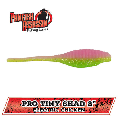 Bass Assassin Pro Tiny Shad 2" 15pk