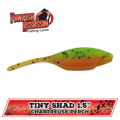 Bass Assassin Tiny Shad 1.5" 15pk