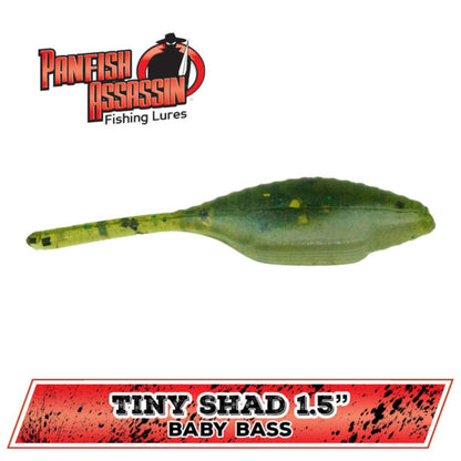 Bass Assassin Tiny Shad 1.5" 15pk