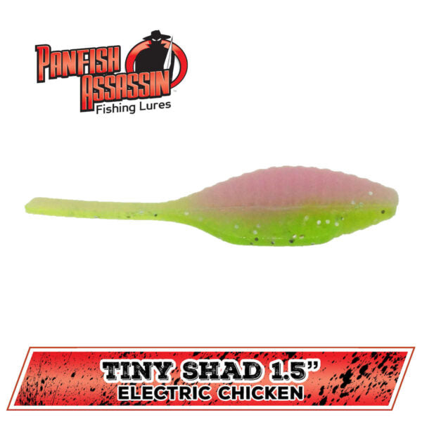 Bass Assassin Tiny Shad 1.5" 15pk