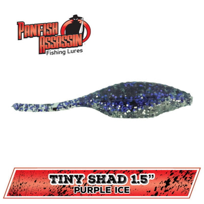 Bass Assassin Tiny Shad 1.5" 15pk