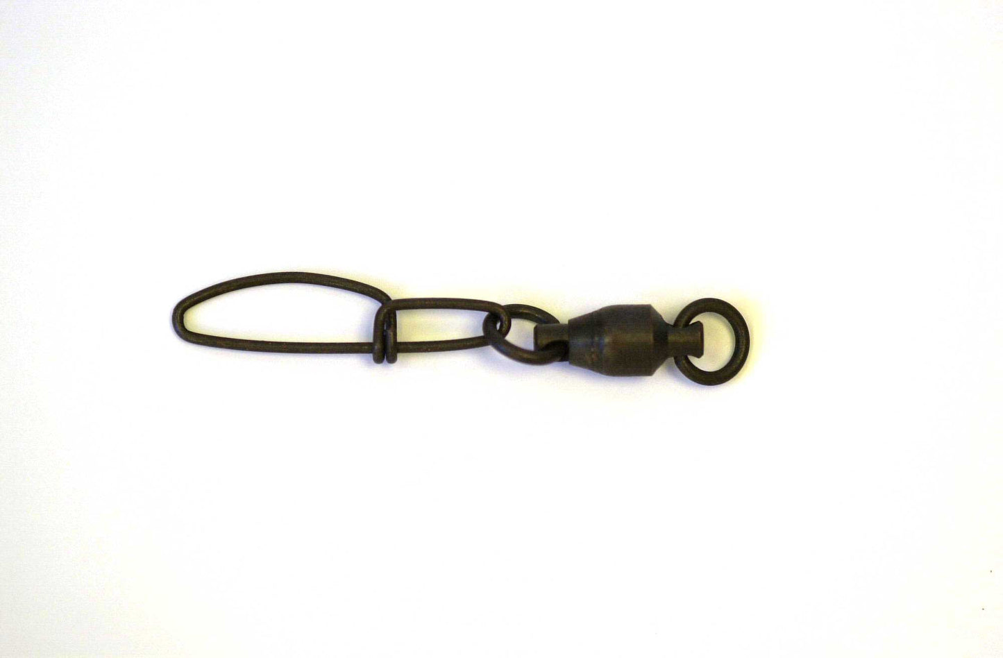 Eagle Claw Ball Bearing Swivel w/Coastlock Snap Black 3ct