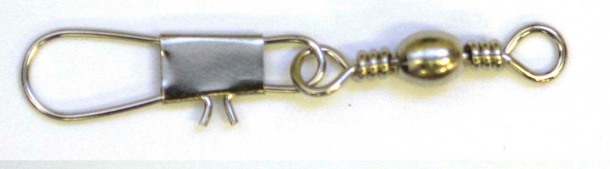 Eagle Claw Barrel Swivel w/Interlock Snap 12ct