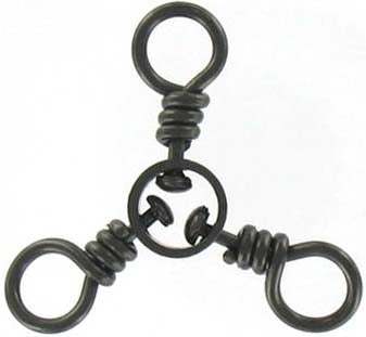 Eagle Claw 3-Way Swivel 12ct