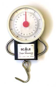 Eagle Claw Dial Scale w/Tape Measure