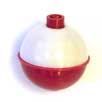 Eagle Claw Float Red/White Snap-on 50ct 1 1/2"