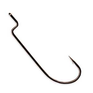 Gamakatsu Worm, Offset Shank, O'Shaughnessy Bend Hook