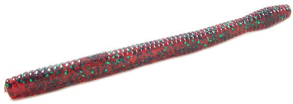 Zoom Magnum Finesee Worm 5" 10-bag Red Bug