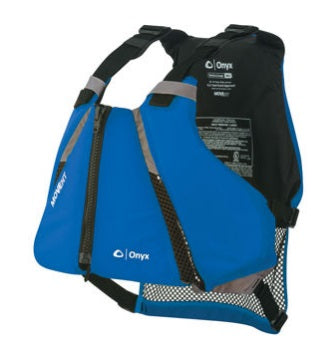 Onyx General Boating Vest Movevent Curve Blue M-L