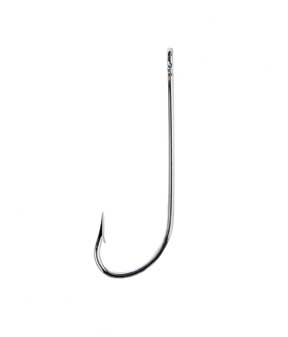 Eagle Claw Trailer Hook Nickel 10ct Size 2/0