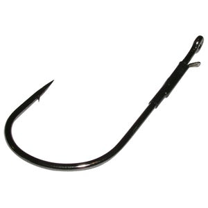 Gamakatsu Heavy Cover Worm Hook Black 4 ct