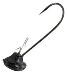 Gamakatsu Stand Up Alien Jig Head Black Size 3/0 1/8 oz 4 ct