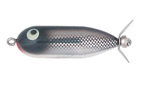 Heddon Tiny Torpedo 1/4 Chrome Black