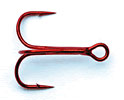 Mustad Ultra Point Treble Hook Red 11ct