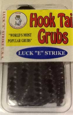 Luck-E-Strike Curl Tail Grub 3" 10ct