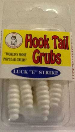 Luck-E-Strike Curl Tail Grub 3" 10ct