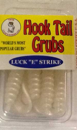 Luck-E-Strike Curl Tail Grub 3" 10ct