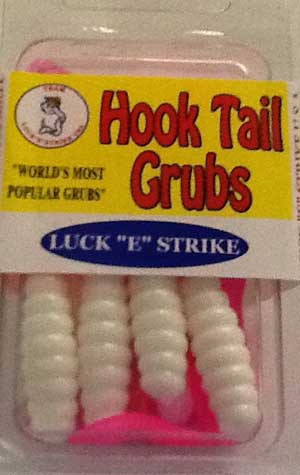 Luck-E-Strike Curl Tail Grub 3" 10ct