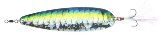 Nichols 4" Flutter Spoon 3/4oz Bombshell Shad