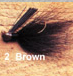 Arkie 3/8 oz Bucktail 6-cd Brown