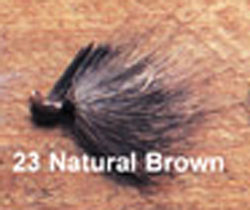 Arkie 1-8 Bucktail 6-cd Natural Brown