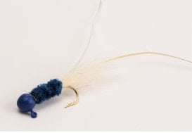 Slater Original Jig 1-32 Blue-Blue-White #6 Hook 2pk