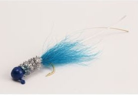 Slater Original Jig 1-16 Blue-Silver-Blue #4 Hook 3pk