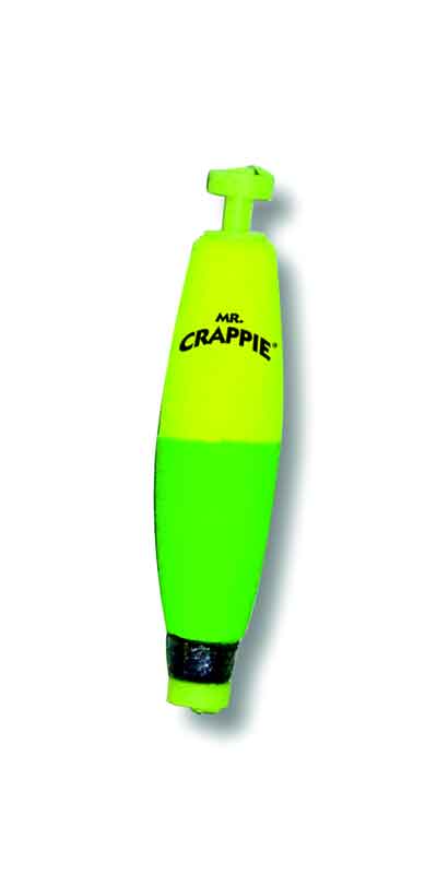 Betts Mr. Crappie Snappers Weighted Yellow/Green