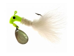 Blakemore Road Runner Maribou 1/8 Chartreuse/White