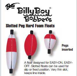 Betts BillyBoy Slotted Peg Hard Form Float Cigar Shape 100ct