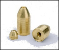 Bullet Weights Brass Bullet Weight 3/4 oz 2ct