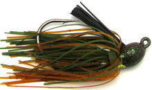 Strike King Bitsy Flip 1/4oz Green Craw