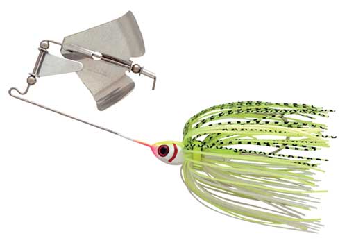 Booyah Buzz Bait 1-4 White-Chartreuse Shad