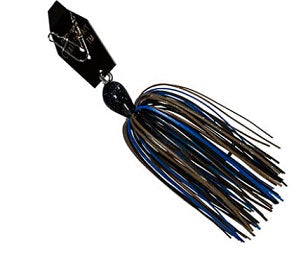 Z-Man Big Blade Chatterbait 1/2 oz. Black-Blue Candy