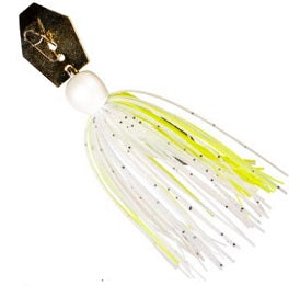 Z-Man Chatterbait MiniMax 1/4 oz. Chartreuse-White