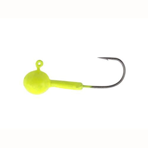 Crappie Magnet Double Cross Heads 5ct 1/16oz Chartreuse