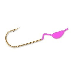 Slider Crappie Heads 4ct 1-8oz Pink