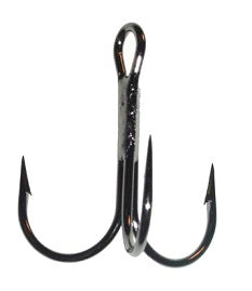 Daiichi Treble Hook Death Trap Round Bend Black Nickel 5ct