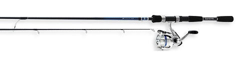 Daiwa D-Shock Spinning Combo 1BB 2pc