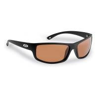 Flying Fisherman Slack Tide 7756 Sunglasses Matte Black Frame Copper Lens