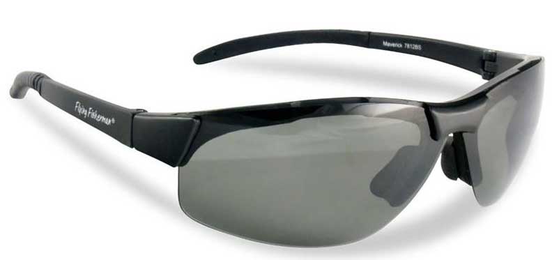 Flying Fisherman Maverick 7812 Black Frame Smoke Lens