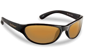 Flying Fisherman Key Largo 7865 Sunglasses Black Frame Amber Lens