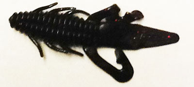 Gene Larew Biffle Bug 4.25" 8ct Black Neon