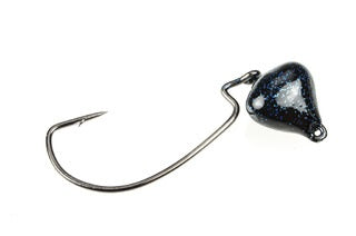 Strike King Mark Davis Jointed Structure Head 3/4oz 2ct Black/Blue