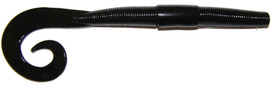 Big Bite Baits Kriet Worm 10" 8ct Black