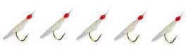 Eagle Claw Sabiki Rigs White Fish Skin Bait Rig Size 10