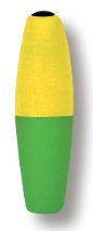 Betts Mr. Crappie Slippers 3ct Cigar Shape Yellow/Green