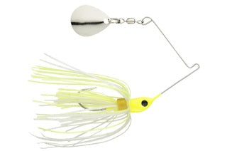 Strike King Micro King 1/16oz Chartreuse/White