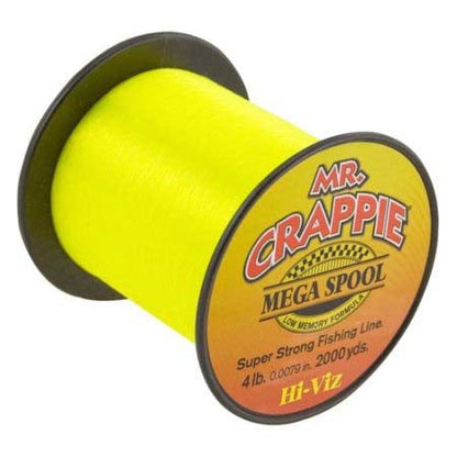 Lew's Mr. Crappie Mono Line Hi-Vis Yellow